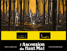 Tablet Screenshot of lascensionduhautmal.com